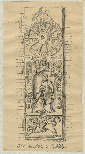 VUE DE STRASBOURG : RELIEF DU ZOLLTHOR