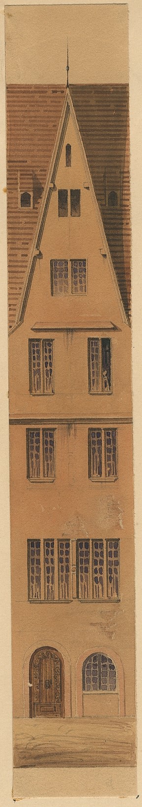 VUE DE STRASBOURG : MAISON