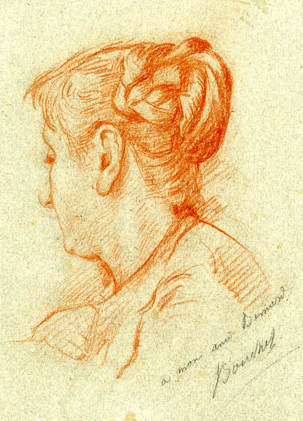 TETE DE JEUNE FEMME