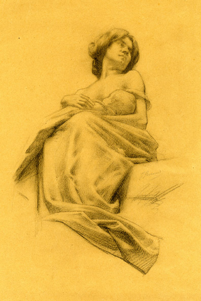 FEMME ALLAITANT SON BEBE ; DENTELLIERE D'ESPALY