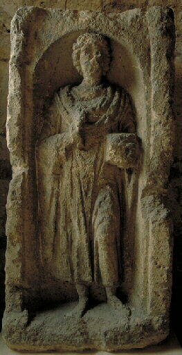 Stèle d'un homme