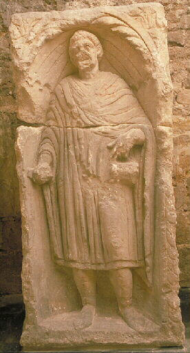 Stèle d'un homme