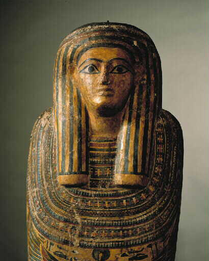 sarcophage humain (élément)