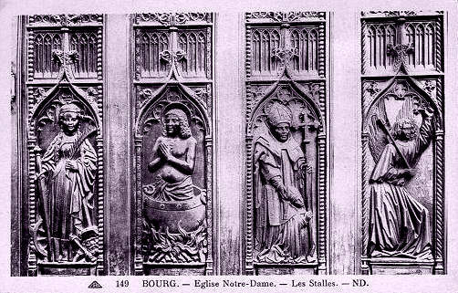 église Notre-Dame : les stalles