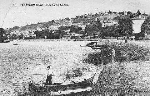 151 - Trévoux (Ain) - Bords de Saône