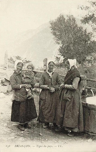 638 BRIANÇON. - Types du pays