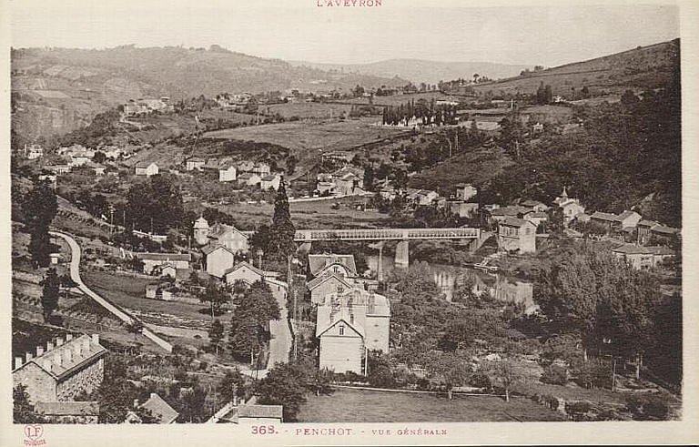 L'AVEYRON / 368. PENCHOT. VUE GENERALE