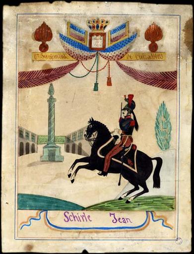Jean Schirle - 6eme régiment de cuirassiers (titre inscrit)