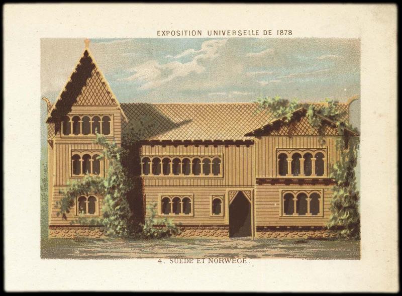 EXPOSITION UNIVERSELLE DE 1878 / 4.SUEDE ET NORWEGE (titre inscrit)