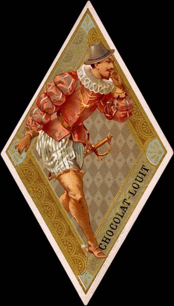 Jeune homme en costume Henri II porte sa main à son visage (titre factice)