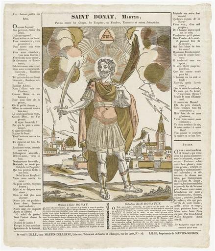 SAINT DONAT, MARTYR (titre inscrit)