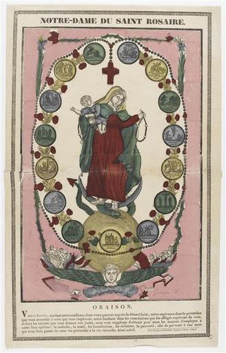 NOTRE DAME DU SAINT ROSAIRE. (titre inscrit)