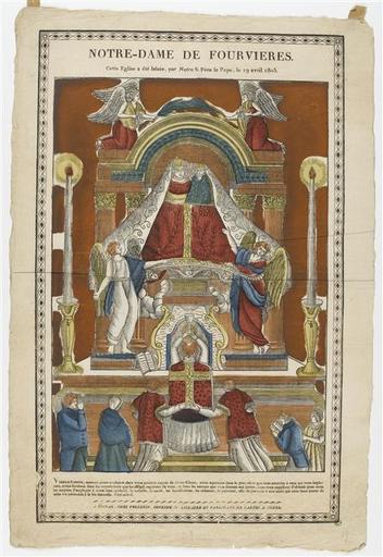 NOTRE-DAME DE FOURVIERES. (titre inscrit)