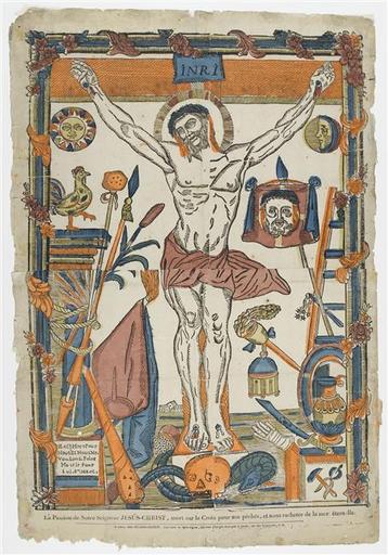 LA PASSION DE NOTRE SEIGNEUR JESUS CHRIST, MORT SUR LA CROIX POUR NOS PECHES, ET NOUS RACHETER DE LA MORT ETERNELLE (titre inscrit)
