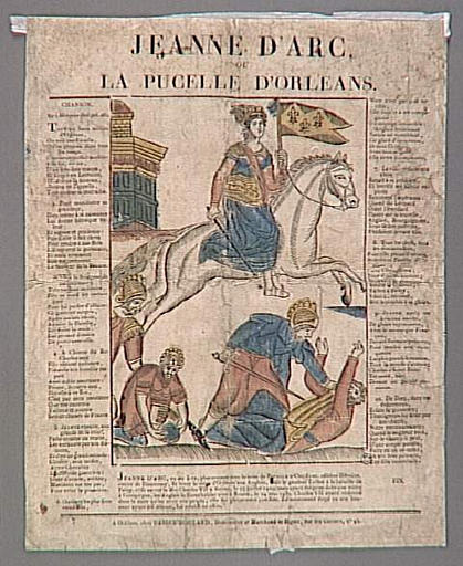 JEANNE D'ARC, / OU / LA PUCELLE D'ORLEANS. (titre inscrit)