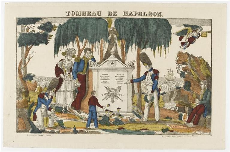 TOMBEAU DE NAPOLEON. (titre inscrit)
