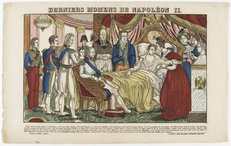 DERNIERS MOMENS DE NAPOLEON II. (titre inscrit)