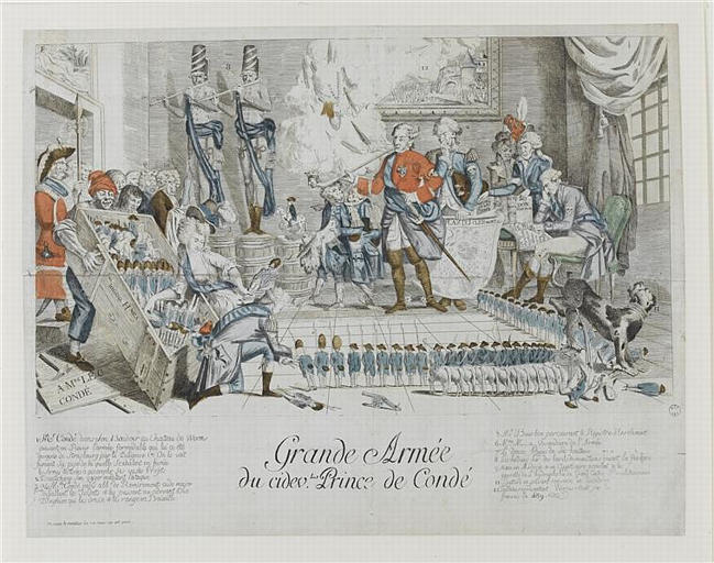 Grande Armée du cidevt. Prince de Condé (titre inscrit)