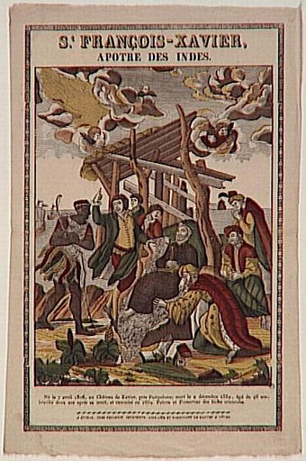 S.t FRANCOIS-XAVIER, / APOTRE DES INDES. (titre inscrit)
