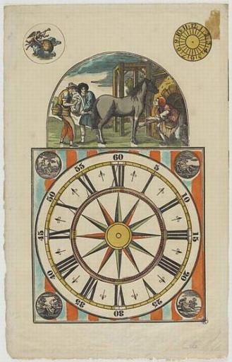 Cadran d'horloge (titre factice)