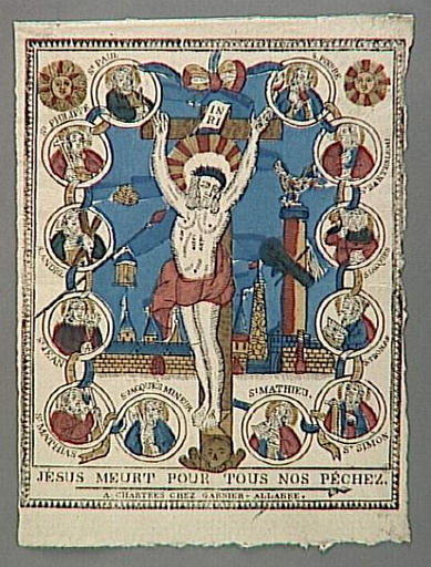 JESUS MEURT POUR TOUS NOS PECHEZ (titre inscrit)