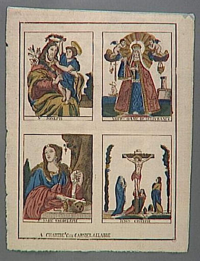 Planche de saintetés (titre factice)