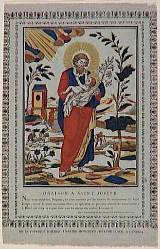 ORAISON A SAINT JOSEPH (titre inscrit)