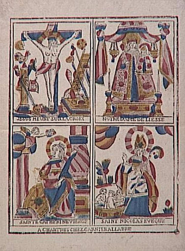Planche de saintetés (titre factice)