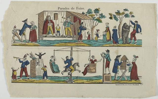 PARADES DE FOIRE (titre inscrit)