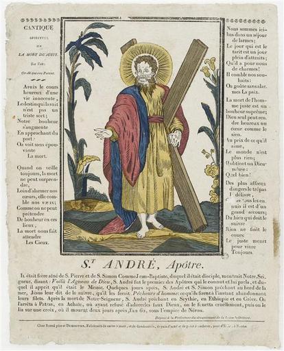 ST ANDRE, APOTRE (titre inscrit)
