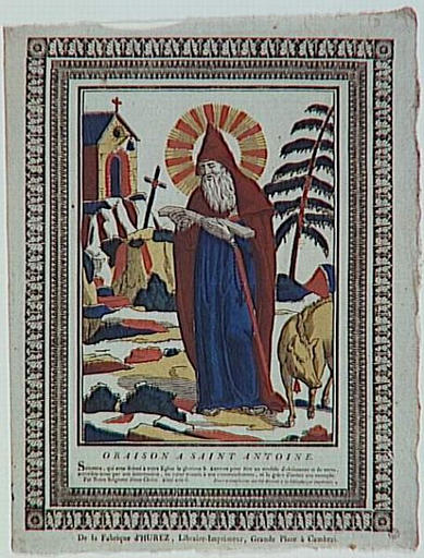 ORAISON A SAINT ANTOINE (titre inscrit)
