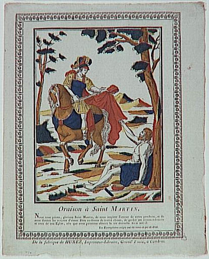 ORAISON A SAINT MARTIN (titre inscrit)