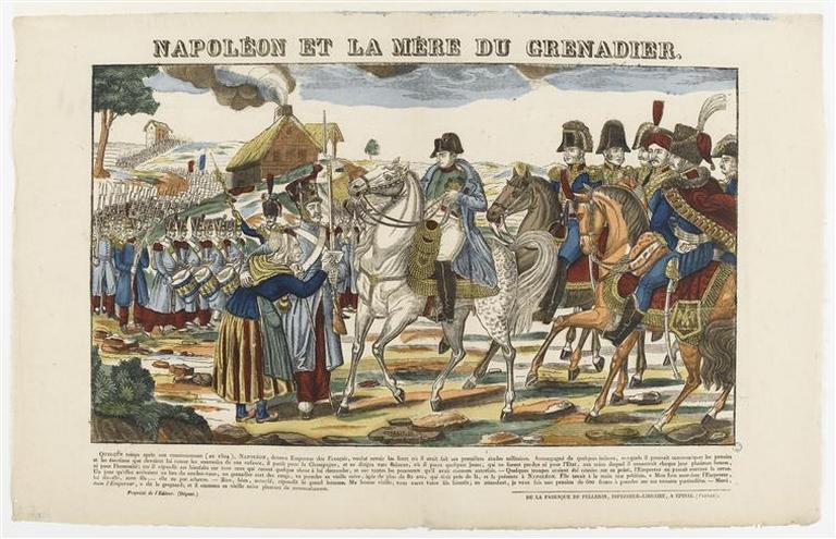 NAPOLEON ET LA MERE DU GRENADIER. (titre inscrit)