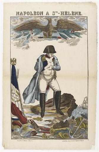 NAPOLEON A STE-HELENE. (titre inscrit)