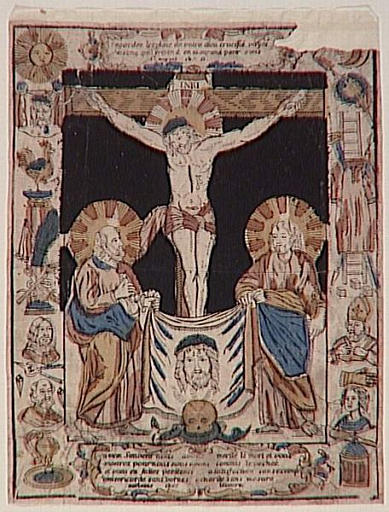 Christ en croix (titre factice)