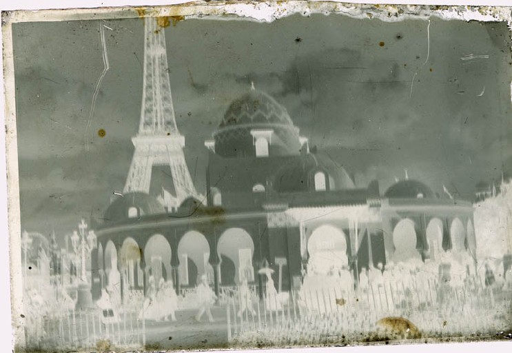 La Tour Eiffel et la Grande Roue [exposition universelle de 1889]