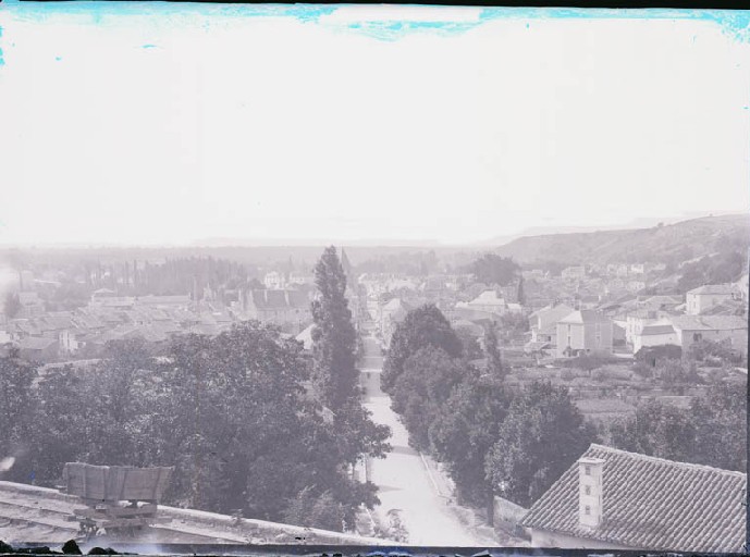 Vue de Chauvigny (titre factice)
